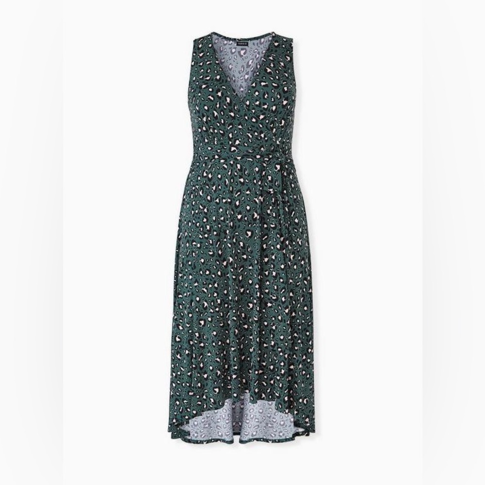 Midi Studio Knit Hi-Low Dress